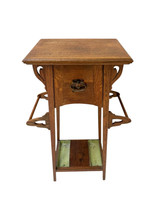 Arts & Crafts Art Nouveau Extra Large Pedestal or Plant Stand, 1900s